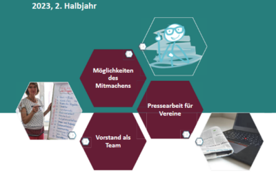 Unser neues Fortbildungsprogramm für Freiwillige ist da!