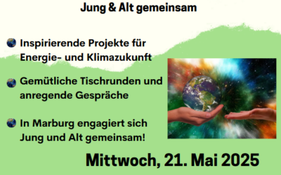 Herzliche Einladung zum zweiten Generationendialog am Mi, den 21.05.25