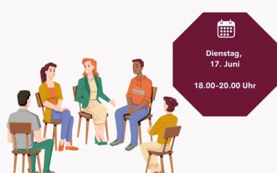 Herzliche Einladung zur Gesprächsrunde für Freiwillige, Di, 17.6.25, 18-20 Uhr