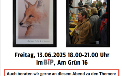 Besuchen Sie uns bei der Nacht der Kunst am Fr, den 13.06.25, 18-21 Uhr im BiP
