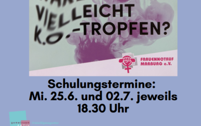Unterstützerinnen für Öffentlichkeits- und Aufklärungsarbeit gesucht – Schulungstermine am 25.06. und 02.07.