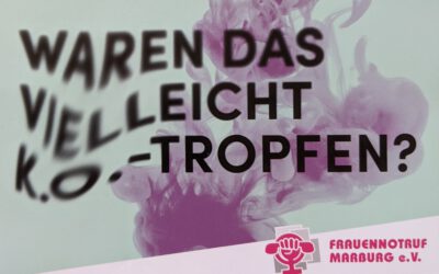 Freiwillige für Öffentlichkeitsarbeit gesucht : Thema K.O.-Tropfen